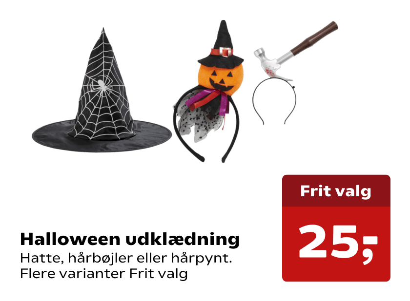 Halloween udklædning