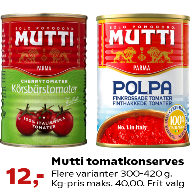 Mutti tomatkonserves
