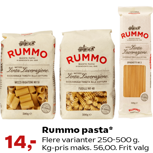 Rummo pasta
