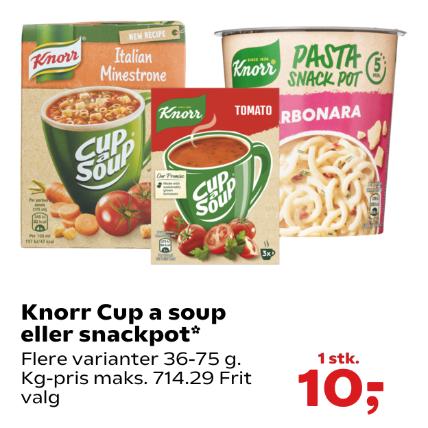 Knorr Cup a soup eller snackpot