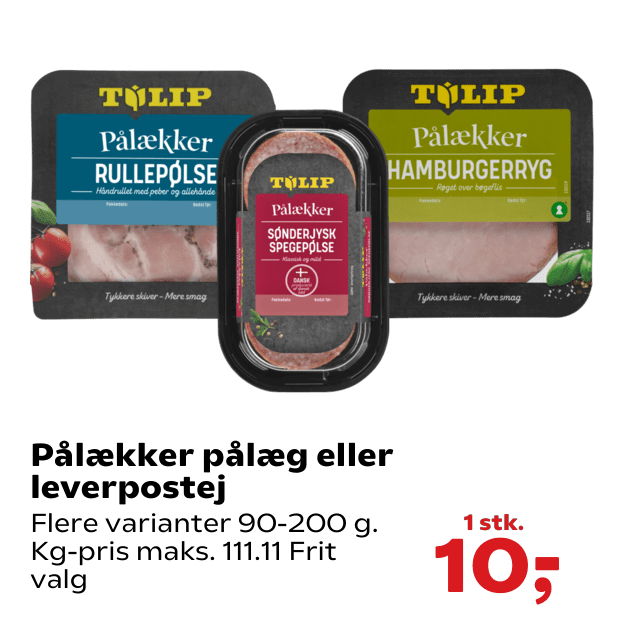 Pålækker pålæg eller leverpostej