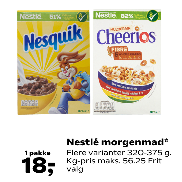 Nestlé morgenmad