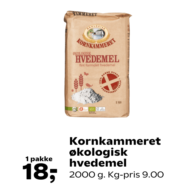Kornkammeret økologisk hvedemel