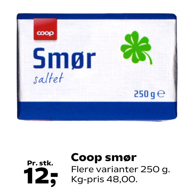 Coop smør