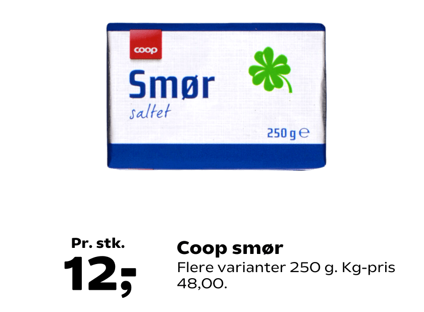 Coop smør