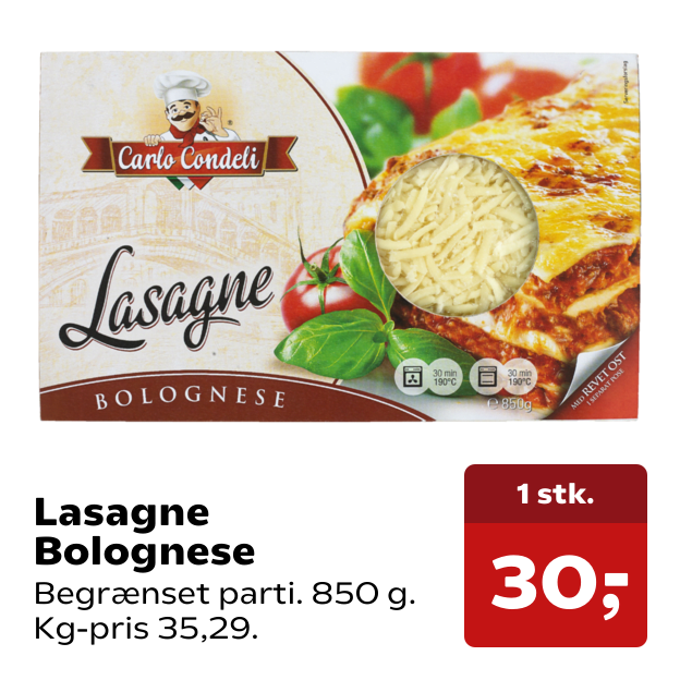 Lasagne Bolognese