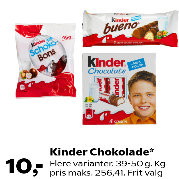 Kinder Chokolade