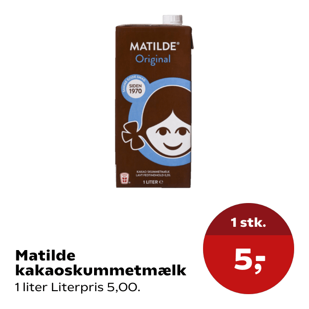 Matilde kakaoskummetmælk