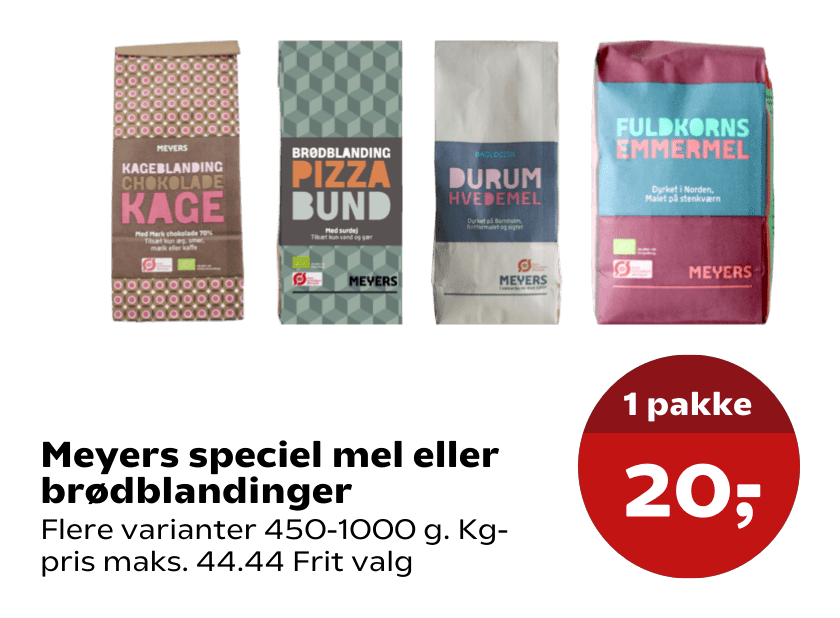 Meyers speciel mel eller brødblandinger