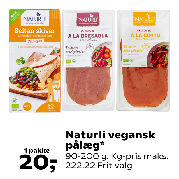 Naturli vegansk pålæg