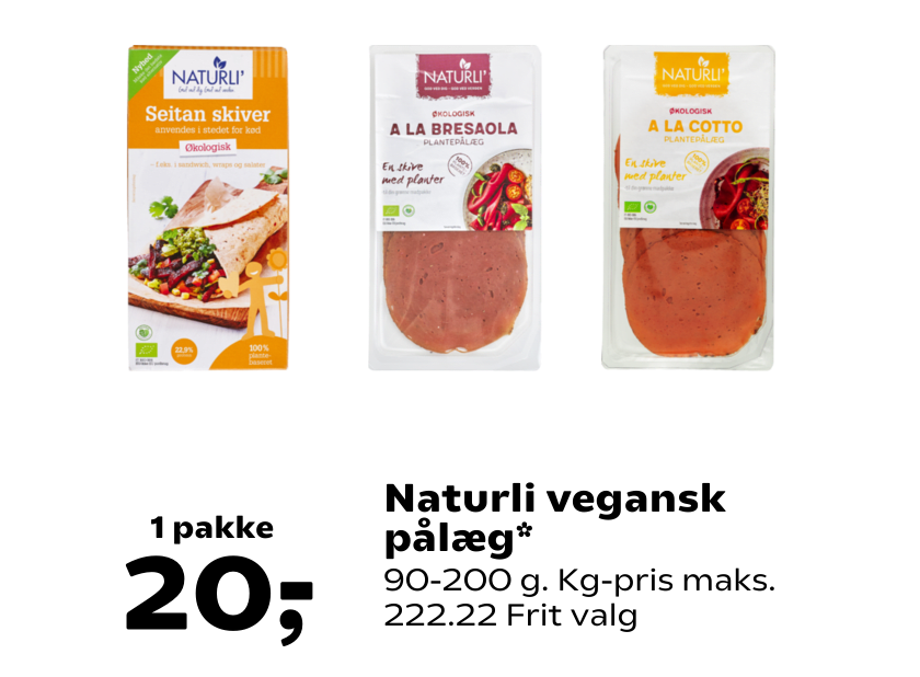 Naturli vegansk pålæg