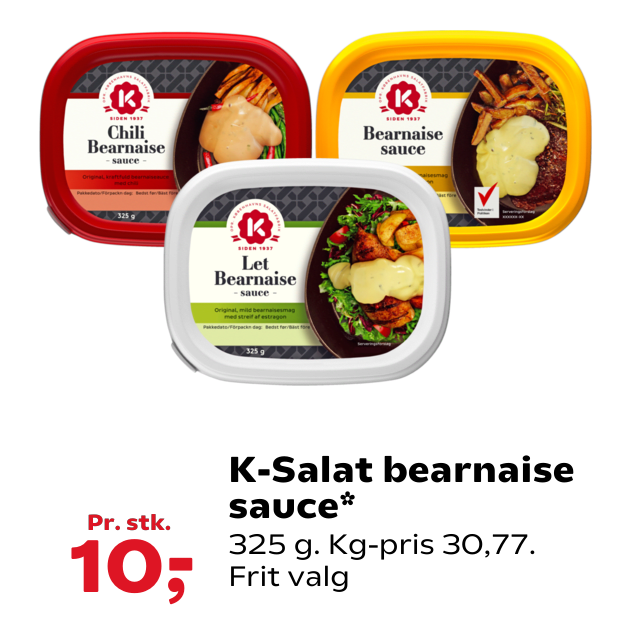 K-Salat bearnaise sauce
