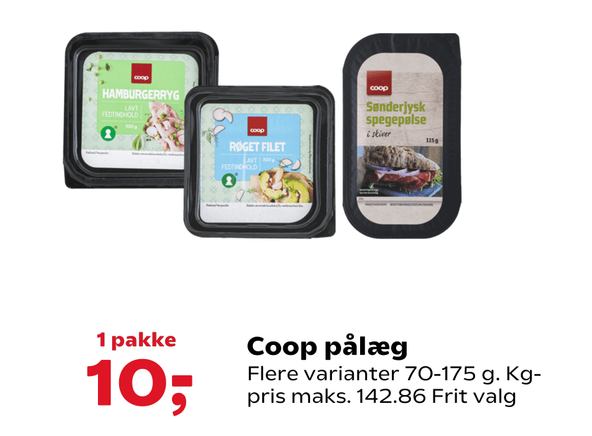 Coop pålæg
