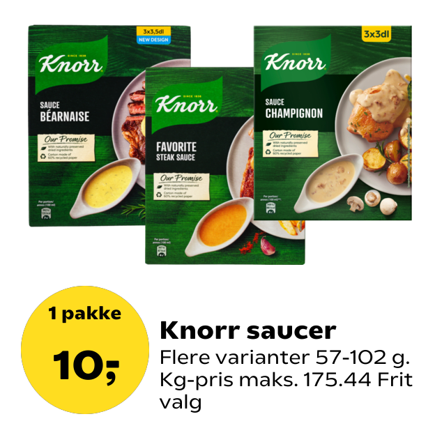 Knorr saucer