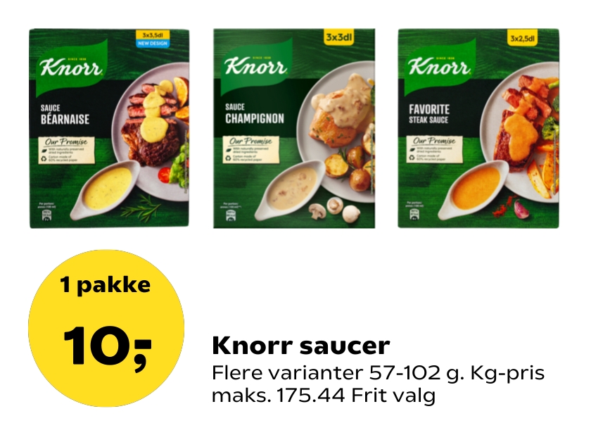 Knorr saucer