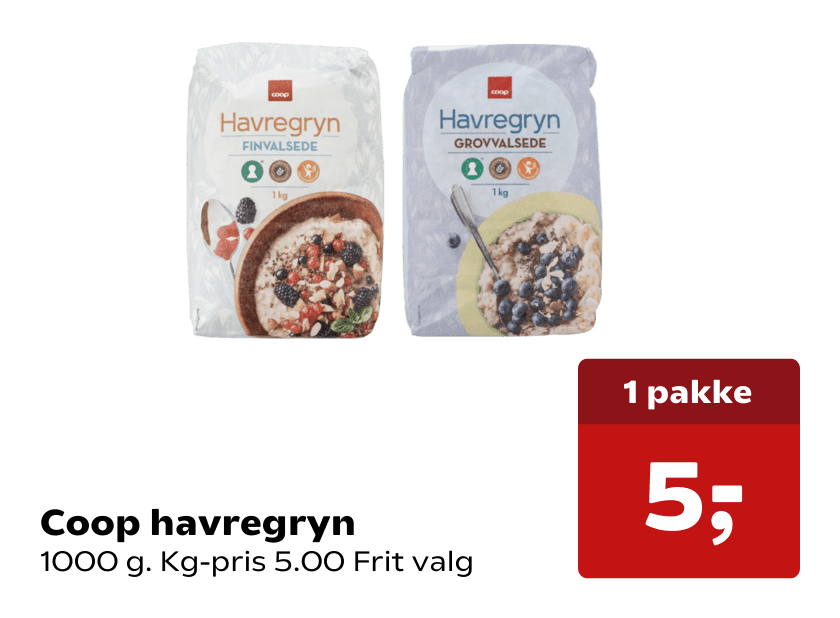 Coop havregryn