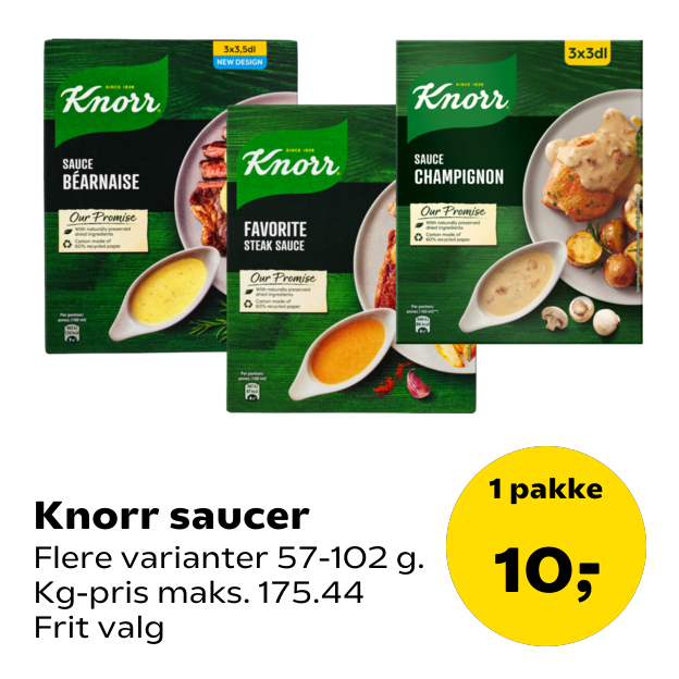 Knorr saucer