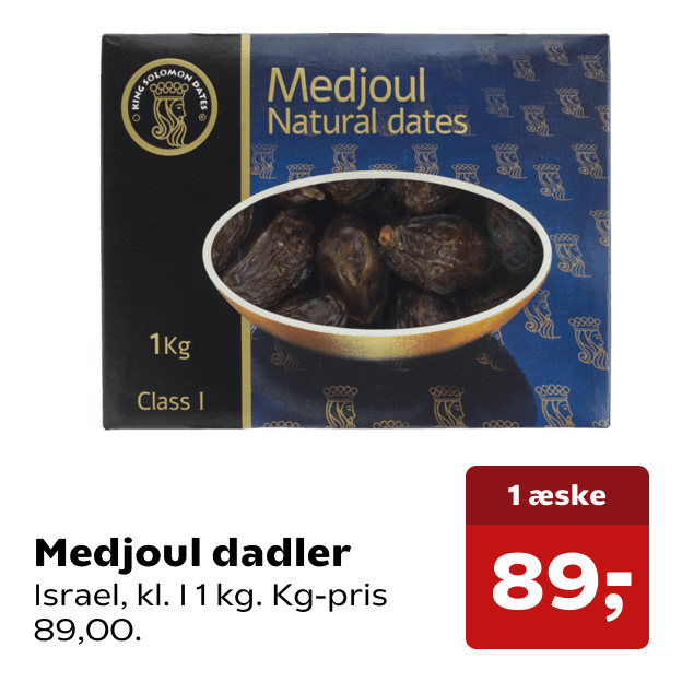 Medjoul dadler