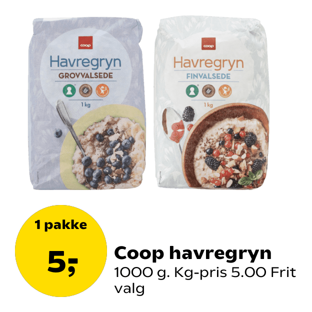 Coop havregryn