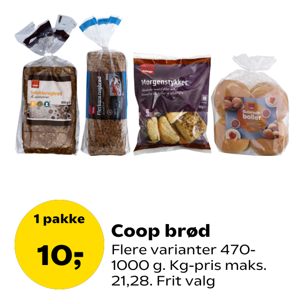 Coop brød