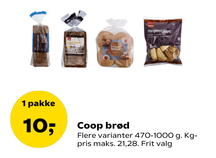 Coop brød