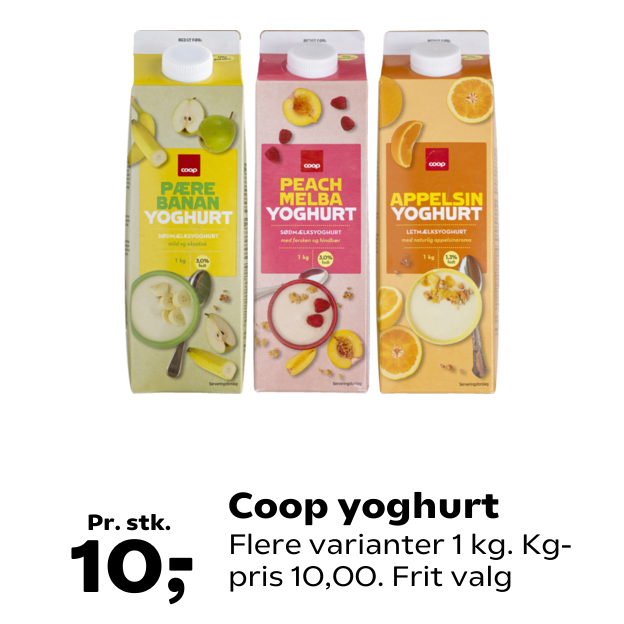 Coop yoghurt