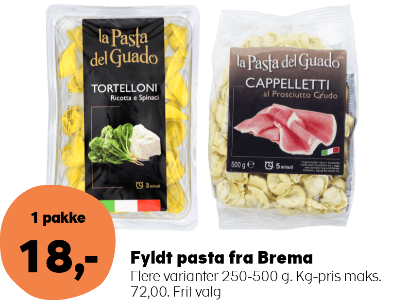 Fyldt pasta fra Brema