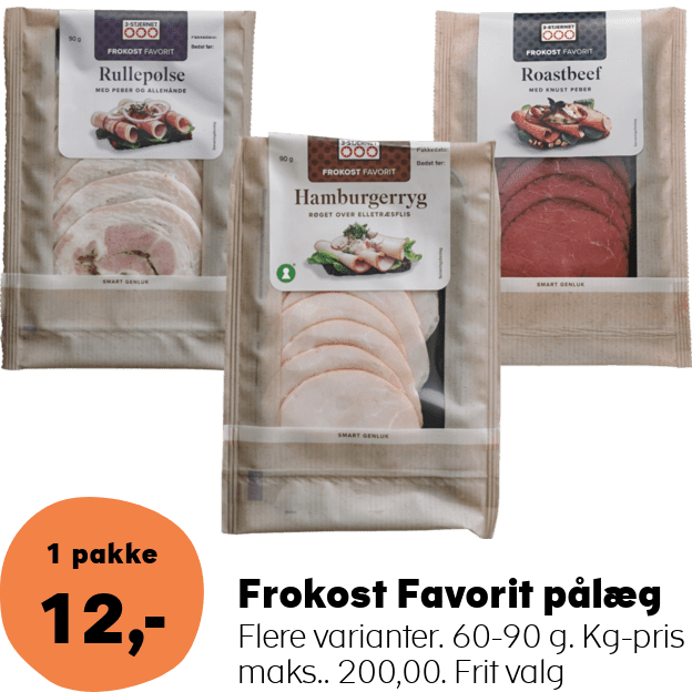 Frokost Favorit pålæg