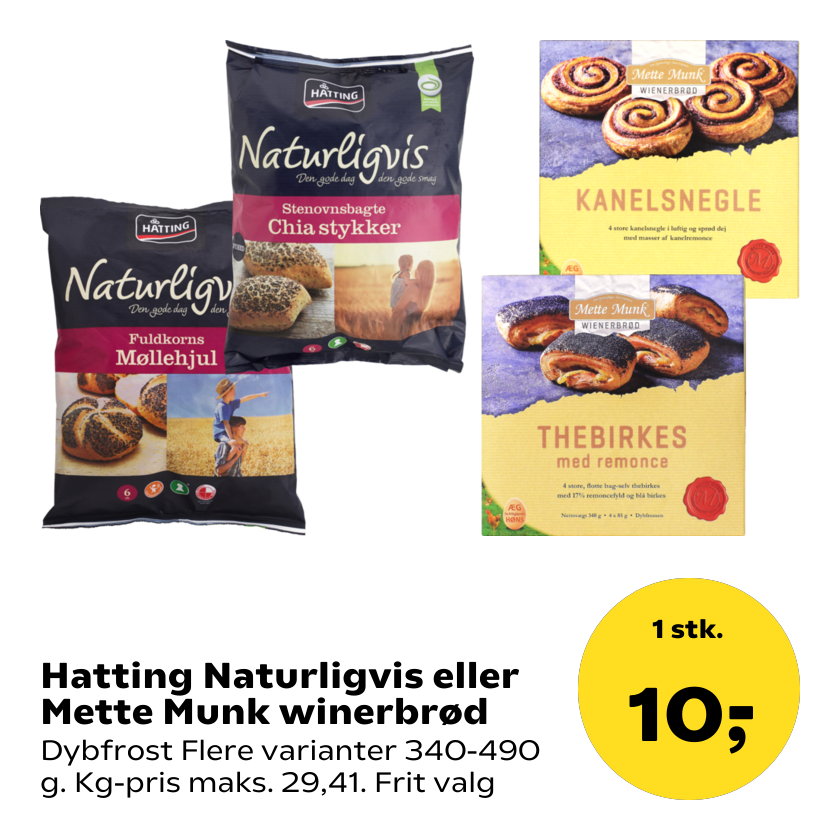 Hatting Naturligvis eller Mette Munk winerbrød