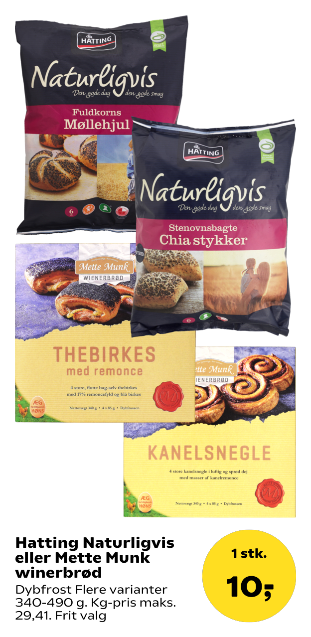 Hatting Naturligvis eller Mette Munk winerbrød
