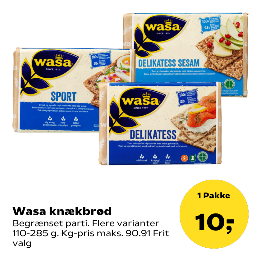 Wasa knækbrød