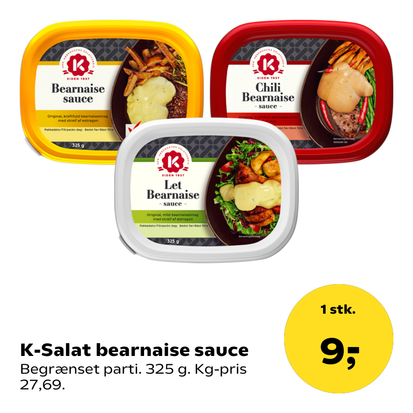 K-Salat bearnaise sauce