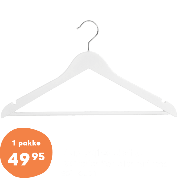 Day bøjler 5 stk.