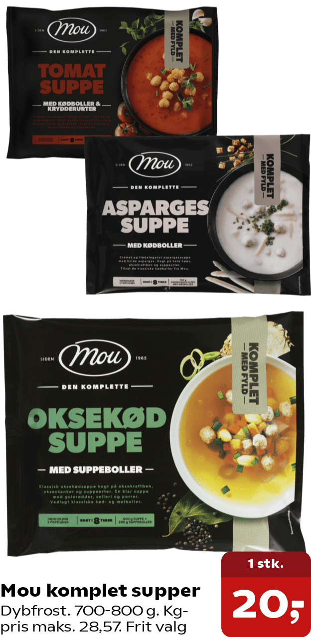 Mou komplet supper