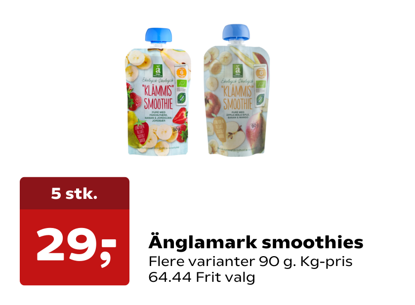 Änglamark smoothies