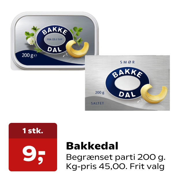 Bakkedal