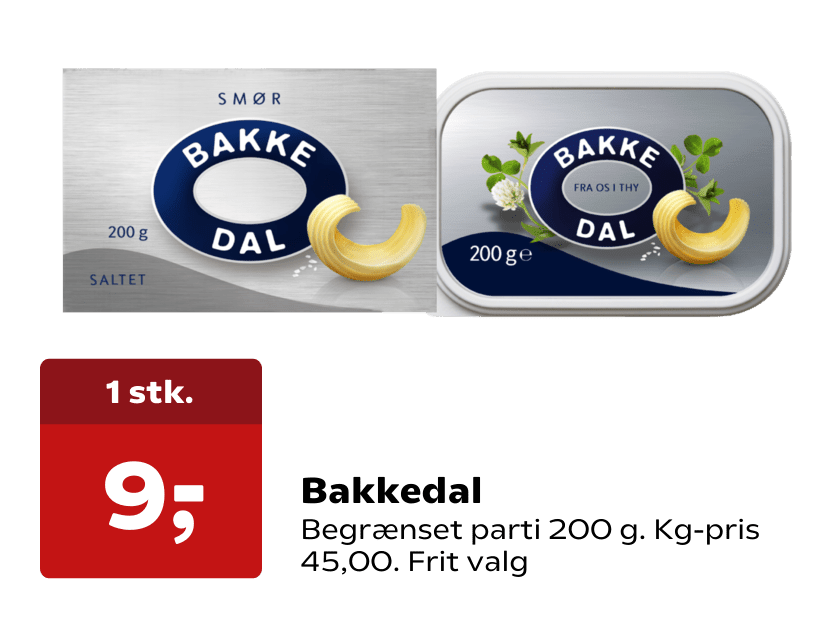 Bakkedal