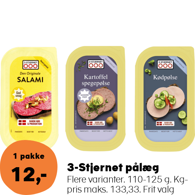 3-Stjernet pålæg