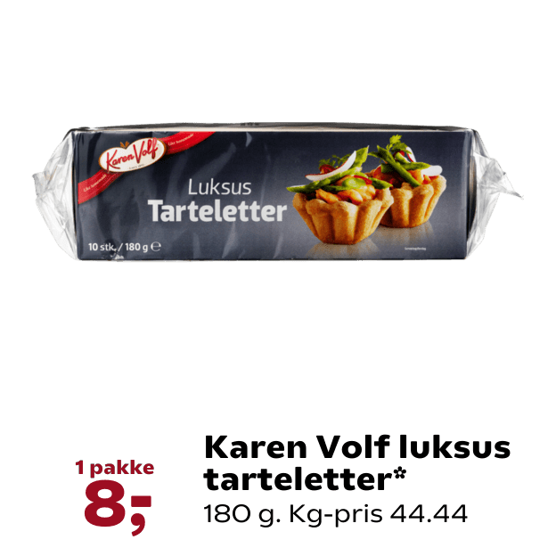 Karen Volf luksus tarteletter