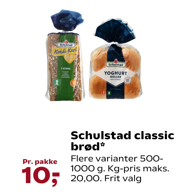 Schulstad classic brød