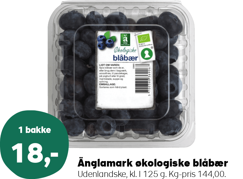 Änglamark økologiske blåbær