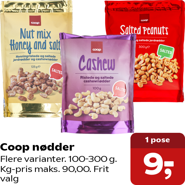 Coop nødder