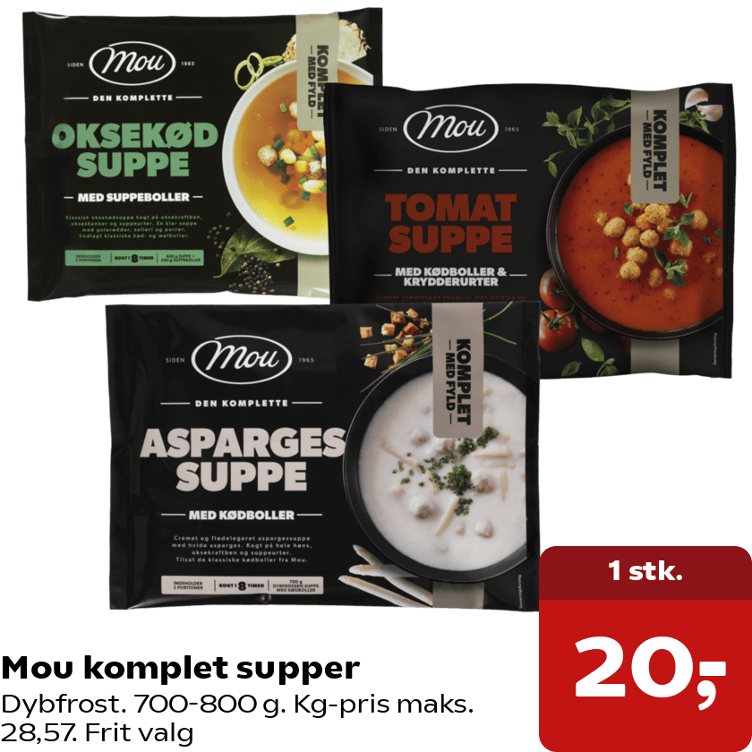 Mou komplet supper