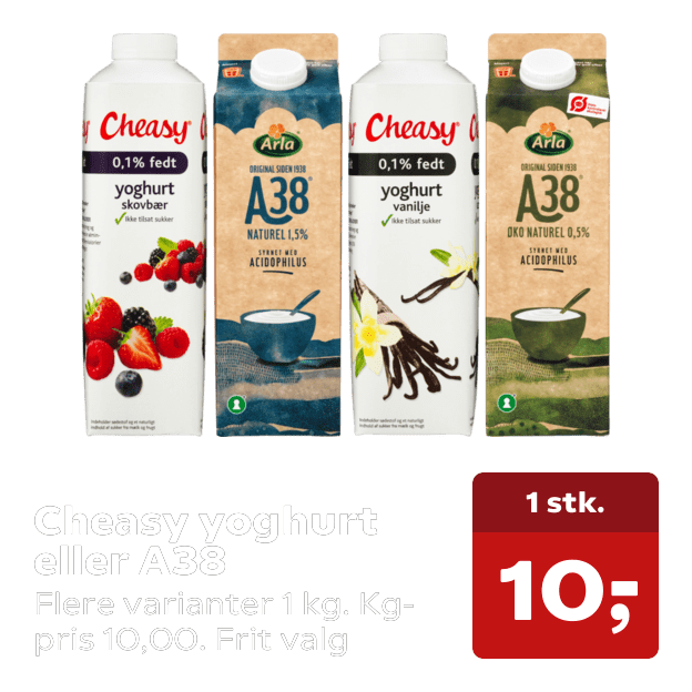 Cheasy yoghurt eller A38