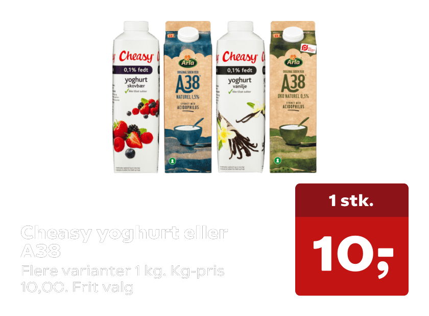 Cheasy yoghurt eller A38