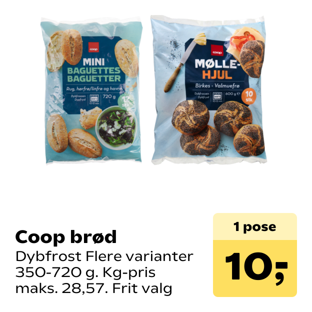 Coop brød