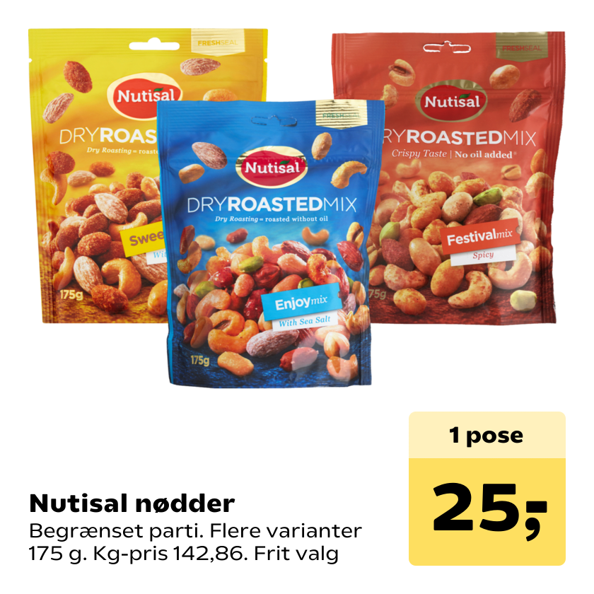Nutisal nødder