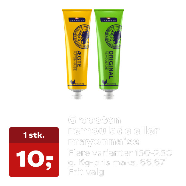 Graasten remoulade eller mayonnaise