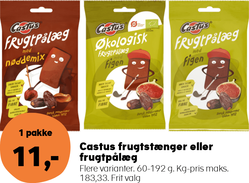 Castus frugtstænger eller frugtpålæg