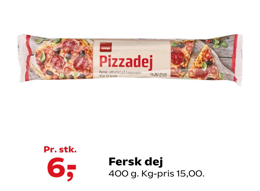 Fersk dej
